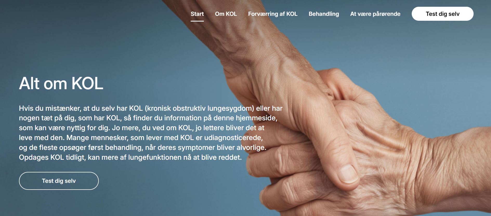 Patientvenlig sygdomsinformation om KOL Chiesi